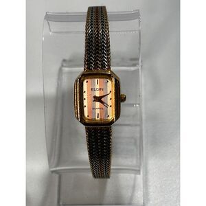 Vintage Elgin quartz EK 726-017 women's watch, working